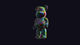 Be@rBrick toy, figure, pop, toys, culture, statue, hype, orniment, colourful, decrotive, hypebeast, popculture, bearbrick, decoration, abstract, medicom