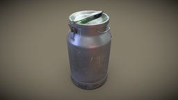 A big 40l aluminium canister. Фляга 40 литров. in, power, soviet, paint, made, mother, aluminium, milk, union, great, water, bidon, grandmother, victory, canister, childhood, brave, glory, communism, socialism, happyness, village, flask, metalussr