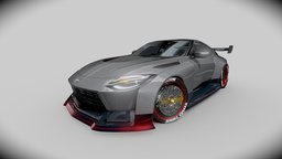 Nissan 400z nissan, mod, bodykit, 3dsmaxpublisher, 400z, hycade, noai