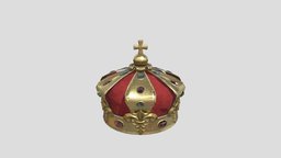 Kings Crown 4K and 2K castle, medieval, crown, kings, 4k, queen, kingdom, king, gems, royalty, pbr, knight, gold, noai