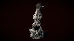 Monster Tree tree, scary, kiri, 3d, creature, zbrush, monster, halloween