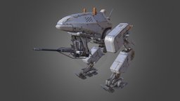 model521 silo, substance, 3d-coat, weapons, hardsurface