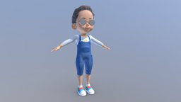 SOPHIA GIRL CHARACTER baby, kid, boy, child, charactermodel, cartooncharacter, noai