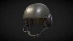 CVC Combat Vehicle Crew Tanker Helmet us, tanker, army, russia, marines, special-forces, cvc, helmetdesign, ww3, gameart, helmet, military, gameasset, gameready, militaryhelmet, tanmk
