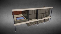 Architect 005 architect, modernhouse, citiesskylines, luminou, housedesign, design, house, home