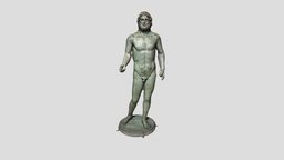 Statue de Neptune rome, archeology, god, statue, museum, mythology, roman, romain, archeologie, neptune, photogrammetrie, poseidon, musee, photogrammetry-historical, archeology-photogrammetry, photogrammetry, sculpture, history