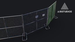 Construction Site Fence fence, fences, construction-site, construction, fenceline, fences_pack, fences-asset, fences-for-games, construction-site-fence