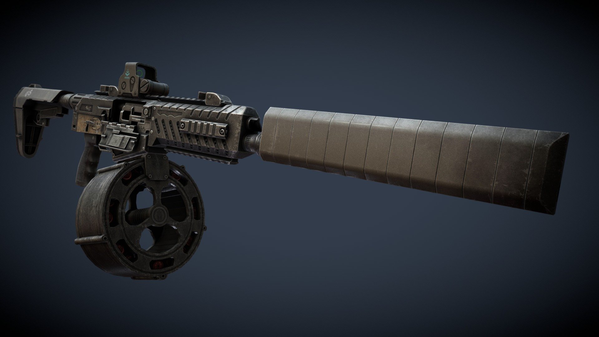 Origin-12 was made for the mobile game Wild Hunt for Ten Square Games. Highpoly, retopology and uv-mapping made in Blender, textures in Substance Painter and Photoshop - Origin-12 - 3D model by 3dbogi 3d model