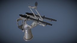 7.9mm FLAK34 B ww2, german, wwii, artillery, naval, anti-aircraft, schnellboot, weapon, military, gun