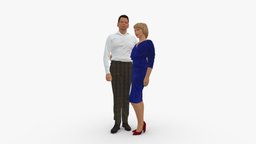 Couple 1224 people, miniatures, realistic, woman, romance, couple, feelings, character, 3dprint, model, man