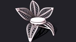Rattan Flower Chair organic, flower, rattan, furniture, wicker, bamboo, outdoor, patio, poolside, outdoor-furniture, chair