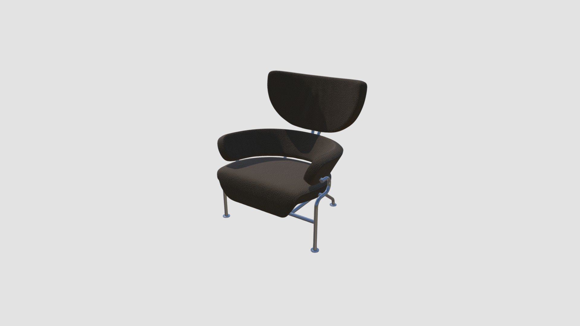Highly detailed 3d model of armchair with all textures, shaders and materials. It is ready to use, just put it into your scene 3d model