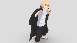 Mikey Tokyo Revengers japan, tokyo, mikey, kanto, gangster, manji, character, man, anime, revengers, manjiro, sano