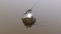 EYEbot eye, gate, mark, motor, prop, bunker, safe, vault, charakter, cola, fantazy, metal, auto, nuka, eyebot, vault-boy, securitron, game, texture, robot, fallout, robco