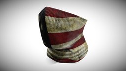 Mask Half Balaclava USA police, armor, style, cloth, half, flag, ski, mask, swat, balaclava, thug, patriot, game, helmet, usa, gear, war