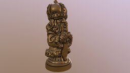 KING oculus, king, chesspiece, oculusmedium, vrsculpture, chess