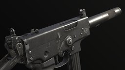 PP-91-01 Kedr-B rifle, fps, unreal, bake, firearm, makarov, russian, ak, ar, 9x18, realistic, pistol, sniper, akm, suppressor, ak74, pp-bizon, machinepistol, tarkov, subsonic, kedr, 762x39mm, pp-91, weapon, unity, asset, game, pbr, lowpoly, military, gun, ak47, highpoly, gameready, 545x39mm, wethepeople, noai, kedr-b, pp-91-01