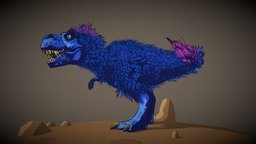 Comic-toon trex toon, comic, trex, raptor, pixar, rex, simpsons, jurassic, feathers, cretaceous, theropod, tyrannosaurus, hungry, toonshader, flinstones, dinosaur, dino
