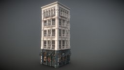 New York Background Building 3# buildings, newyork, cityscene, background, cityscape, architecture, city, street, environment