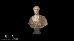 Unknown Female Inv. 1914 n. 96 classics, roman, uffizi, iu-uffizi, vwhl, photoscan, photogrammetry, art, bust