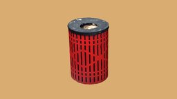 RED BIN 3d-scan, store, bin, recap360, photogrammetry, scan, 3dscan, download