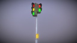 Ampel (ohne Animation) traffic, german, signal, game-ready, blender-3d, urban-planning, verkehr, traffic-light, stadtplanung, road-sign, traffic-sign, 3dhaupt, street-furniture, verkehrszeichen, ampel, german-traffic-signs, deutsche-verkehrszeichen, strassenverkehr, strassenverkehrszeichen, low-poly