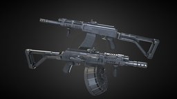 Saiga 12 Custom rifle, firearm, kalashnikov, saiga, 12gauge, 12g, saiga12, military, shotgun, gun, izhmash, noai