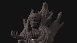 Gedo Mazo Akatsuki Statue naruto, akatsuki, narutoshippuden, substancepainter, substance, gedomazo