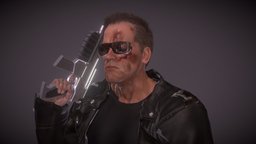 This isnt TERMINATOR A.Schwarzennegger by PhiBix terminator, cyborg, android, t800, arnold-schwarzenegger, schwarzenegger, skynet, character, game, animation, animated, robot, rigged, phibix, schwarzy, t850