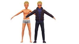 Cartoon Low Poly Style Avatar 004 body, toon, style, dressing, avatar, cloth, shirt, fashion, hipster, jacket, clothes, torso, baked, young, shoes, boots, jeans, sweater, casual, mens, boobs, look, cuff, hoodie, sleeve, sweatshirt, diffuse-only, denim, blouse, metaverse, hairstyle, baked-textures, pullover, pleats, outerwear, dressing-room, dressingroom, character, cartoon, "man", "clothing", "guy"