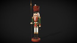 Nutcracker-Spearman room, lantern, snowman, winter, santa, toys, snow, new, christmas, living, claus, gingerbread, snowflakes, holidays, year, gifts, sleigh, celebration, bubbles, firtree, interior, light