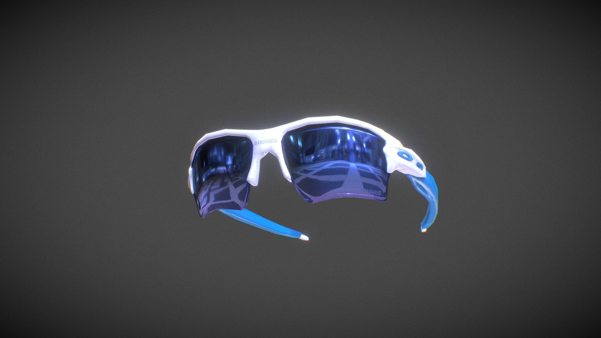 Modeled in low poly in blender to compose an instagram filter, textured in Substancer Painter, effect link on my instagram 3d model