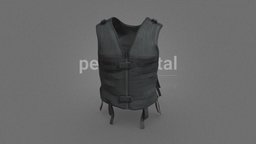 Wasteland Garments Series vest, fashion, clothes, wasteland, costume, outfit, character, clothing, perisdigital