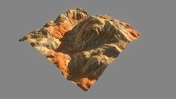 Terrain 011 planet, landscape, forest, terrain, canyon, land, mars, ice, exterior, hill, grand, desert, snow, valley, cliff, mountains, stone, fantasy, rock, environment