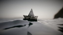 1K FOLLOWERS lightwave, alembic, bake, ocean, sim, abc, water, beach, mdd, sea, boat, hotoceantoolkit