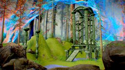 Metaverse Xilitla  forest |Baked| VR/AR Ready scene, room, virtual, baking, bake, vr, ar, mozilla, brand, enviroment, spatial, gallery, logo, game-ready, exposition, optimized, conference, social, meta, blender3dmodel, sell, metaverse, baked-textures, sanluispotosi, xilitla, mozilla-hubs, unity3d, 3d, blender, texture, ship, interior, space, sea, lahuasteca, edwardjames
