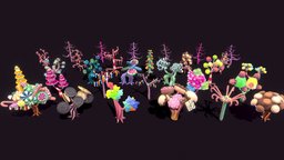 Candy World toon, pack, candy, chocolate, wafer, candymachine, gummybear, lollipop, biscuit, candies, oreo, stylize, candyland, lowpolyboy, candycane, candyworld, candyshop, wafers, candycorn, blender, pbr, gameasset, gameready, gummyworm, baked-goods, noai