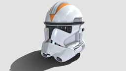 Star Wars armour, prop, clothes, clonewars, star-wars, clonetrooper, 4ktextures, 212th, 3dr-upload, character, asset, helmet, starwars