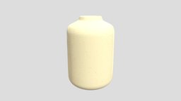 Ceramic Vase vase, jar, ceramic, clay, 3d, model