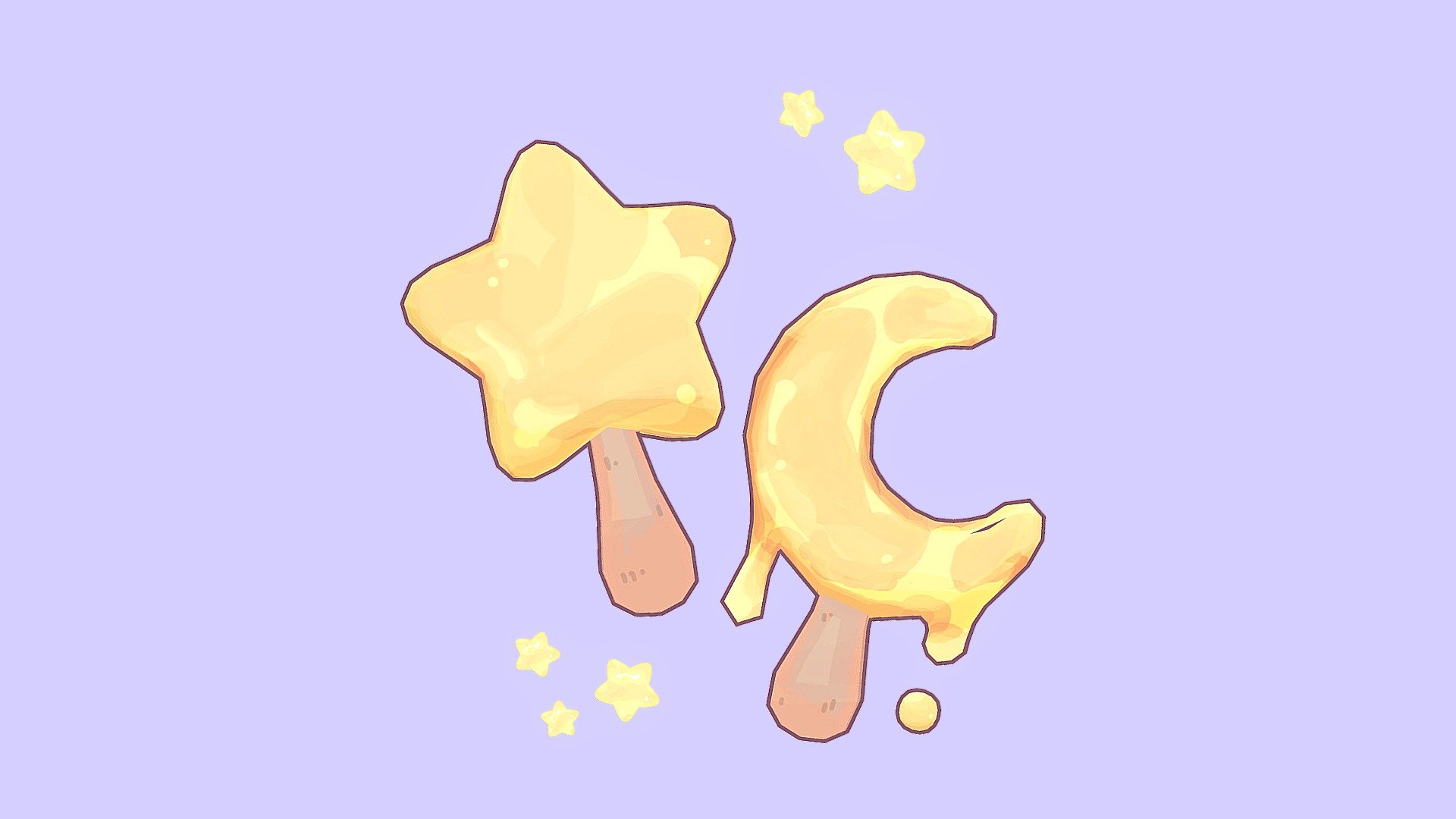 ⭐🌙Star and Moon Ice Cream🌙⭐

✅ FBX File

✅ OBJ File

Model in Maya

Textured in Substance Painter - Star and Moon Ice Cream - Buy Royalty Free 3D model by IceCream Gan (@gan349875) 3d model