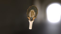 1978.43 Hand Mirror french, mirror, cleveland, rodin, cma, cleveland_museum_of_art