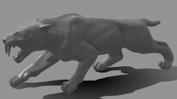 Sabre Tooth Tiger tiger, tooth, sabre, prehestoric