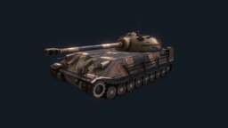 Chrysler K tank, chrysler-k, usa, world-of-tanks-blitz, heavy-tanks