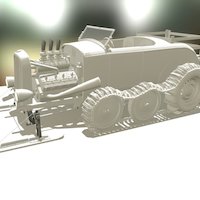 Super Snowbird automobile, sled, rod, hot, sleigh, snowmobile