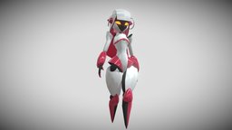 Hidden Heroes Evelyn runner, meta, character, game, robot, webseries, metarunner