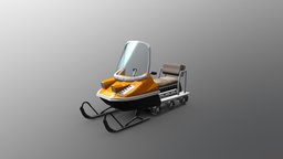 HCR2 Snowmobile snowmobile, hill_climb_racing, fingersoft