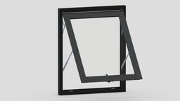Aluminium Door 03 office, room, modern, frame, architect, sliding, aluminium, slide, store, apartment, equipment, vr, ar, bank, supermarket, metal, hydraulic, showroom, closer, sceen, tempered, glass, 3d, house, home, wood, building, interior, door