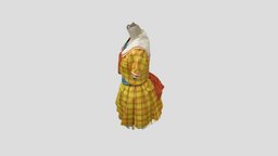 THE iDOLM@STER Live Costume "POSITIVE PASSION" trnio, idolmaster, idolmaster_cinderella_girls, 3dscan