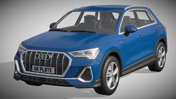 Audi Q3 2020 wheel, modern, wheels, suv, european, drive, audi, 4x4, urban, speed, compact, fast, offroad, germany, realistic, comfort, contemporary, 2020, quattro, q3, progressive, 2021, vehicle, design, car, sport, 2022