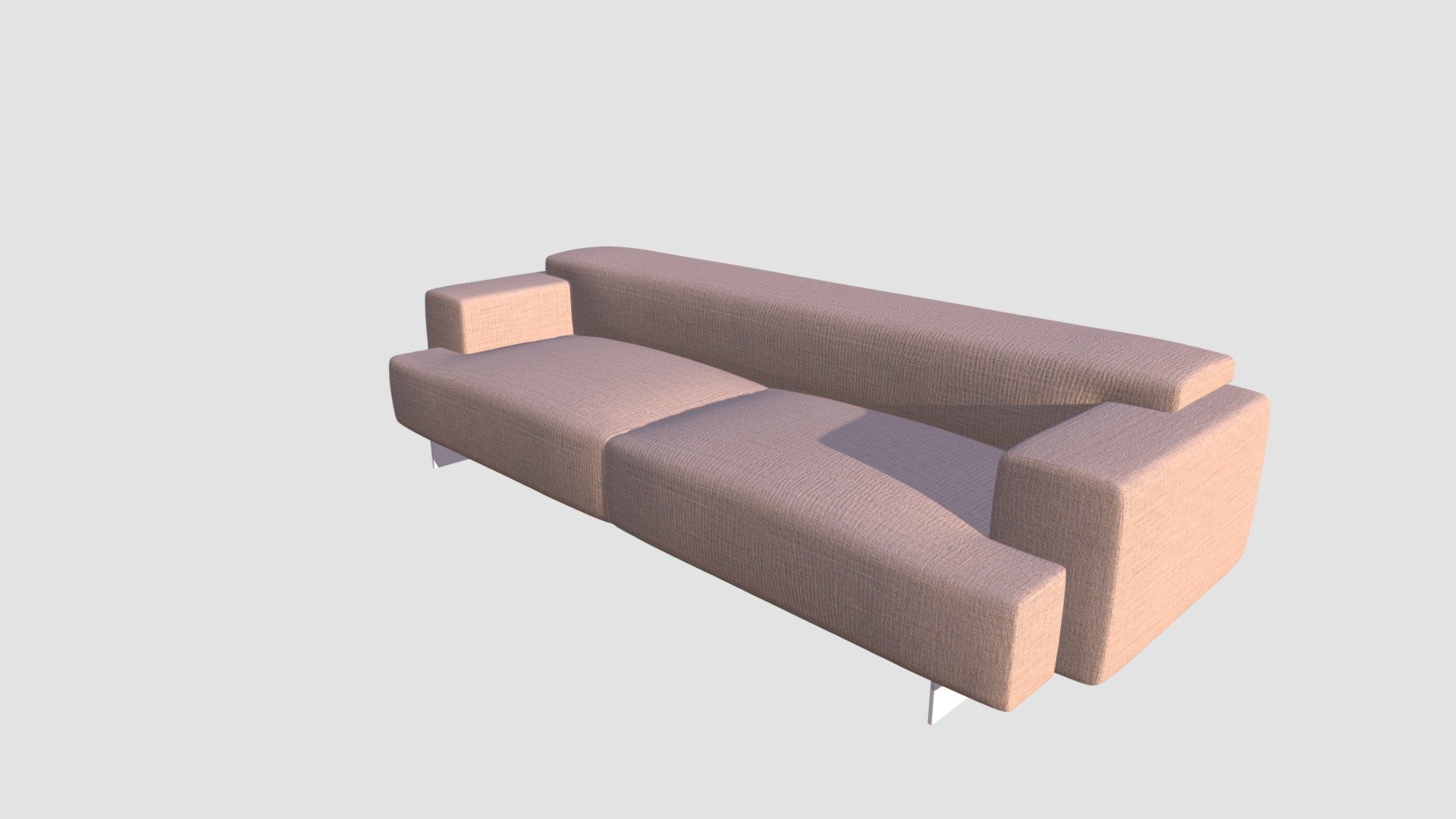 Highly detailed 3d model of sofa with all textures, shaders and materials. It is ready to use, just put it into your scene 3d model